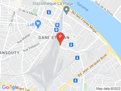 parking Arret Minute P3 Belcier - Gare Saint Jean